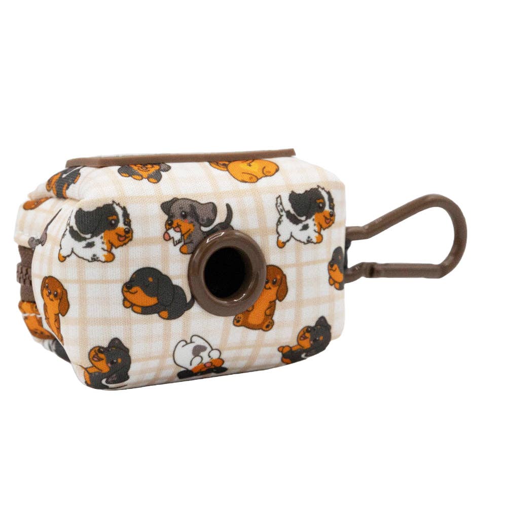 Dog Waste Bag Holder Weens Club With Clasp