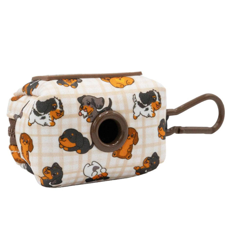 Dog Waste Bag Holder Weens Club With Clasp