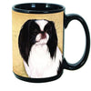 Japanese Chin Black/White Mug Coffee Cup