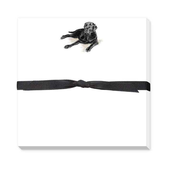 Labrador Retriever Black Memo Notepad