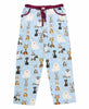 PJ Pants Catitude Blue Women's Pajama Pant