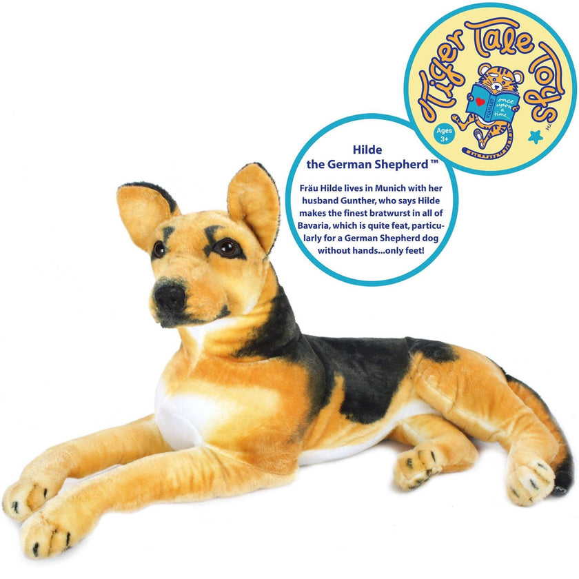 Hilde The German Shepherd | 34 Inch Stuffed Animal Plush
