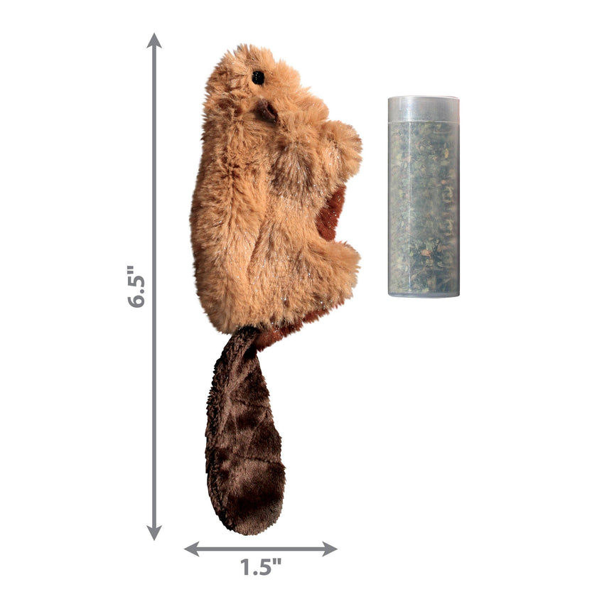 KONG® Refillables Beaver Cat Catnip Toy