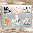 Dog Mom Paw Sticker