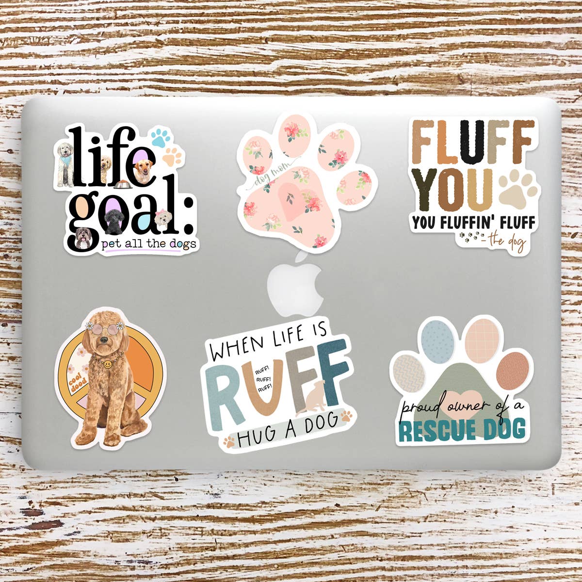 Dog Mom Paw Sticker