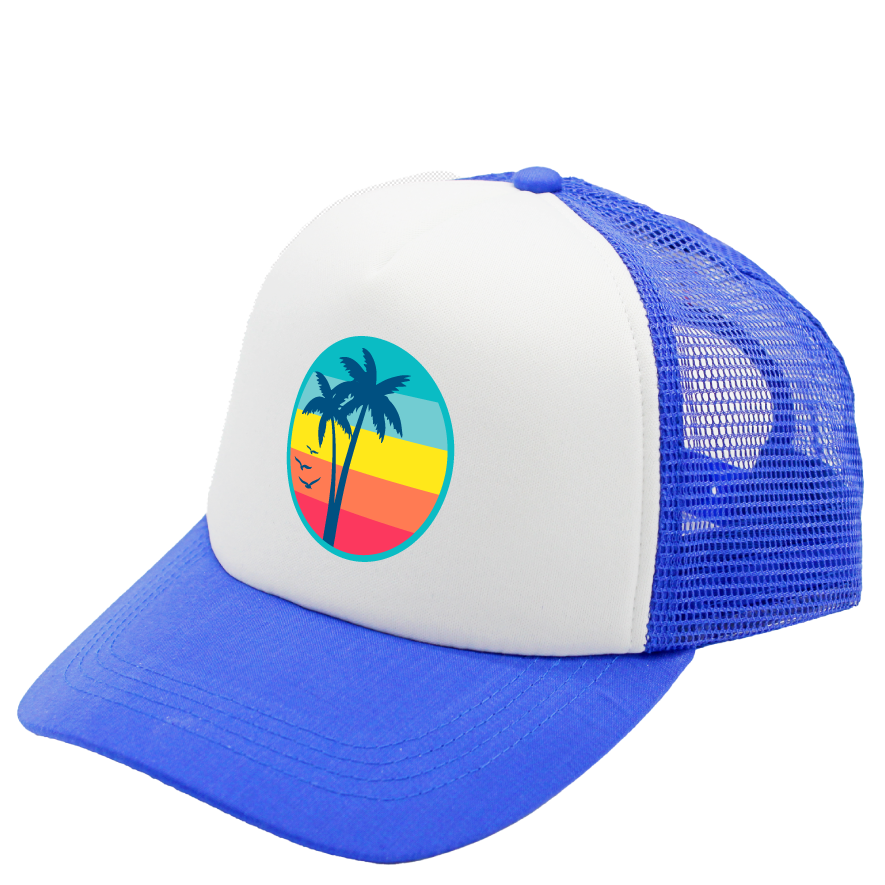 Trucker Hat for Dogs/Cats- Palm Trees