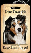 Travel in Style with Our Australian Shepherd Blue Merle Luggage Tag