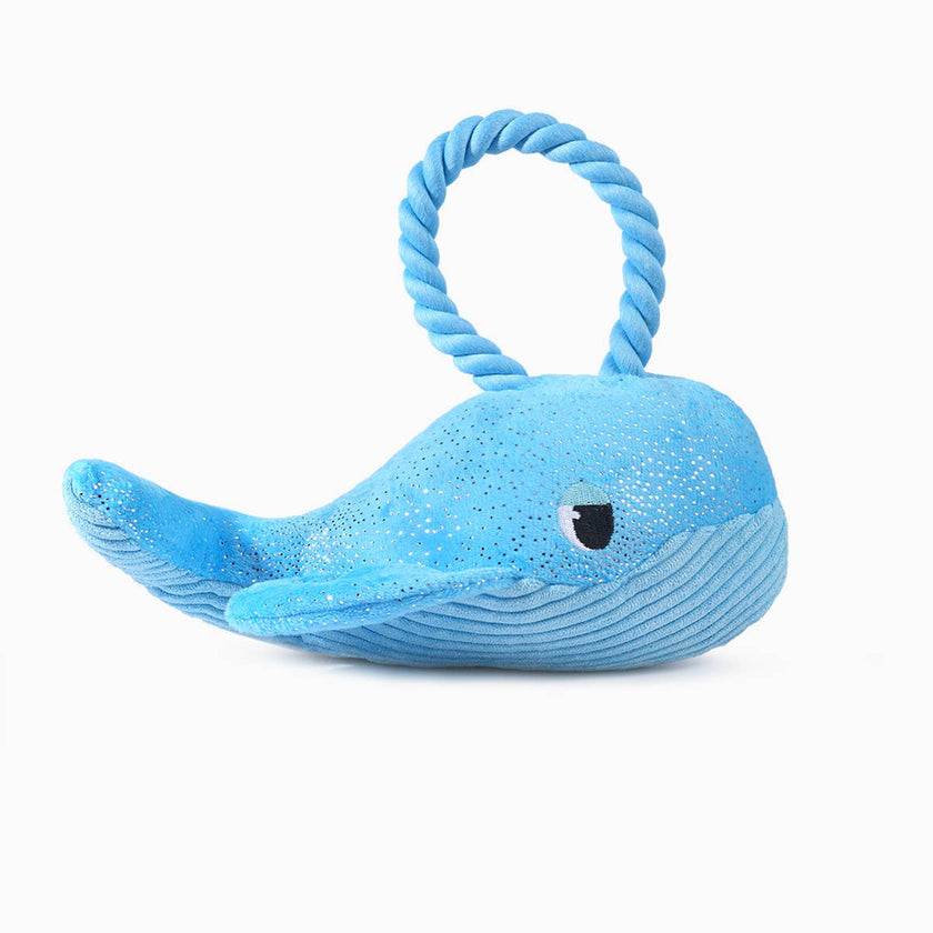 Dog Toy Whale Ocean Pals Plush Dog Rope Toy