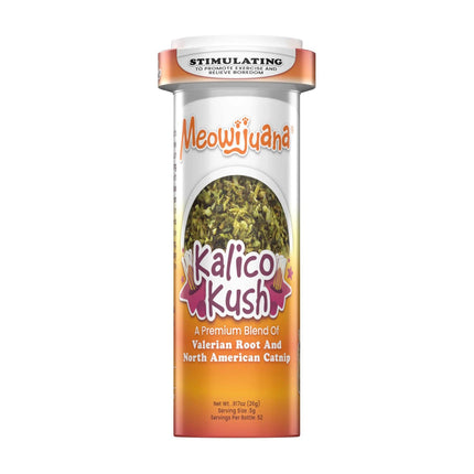 Meowijuana® Kalico Kush - Valerian Root and Catnip Blend