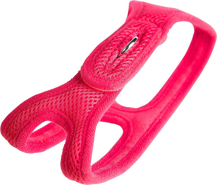 Choke Free Dog Harness Shoulder Collar- Red