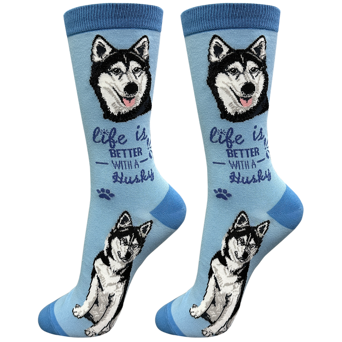 Husky Dog Socks Unisex