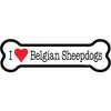 Belgian Sheepdog - Bone Shaped Magnet