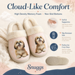 Boston Terrier Dog Pet Lovers Comfy Snuggs Slippers