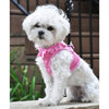 American River Polka Dot Dog Harness - Pink