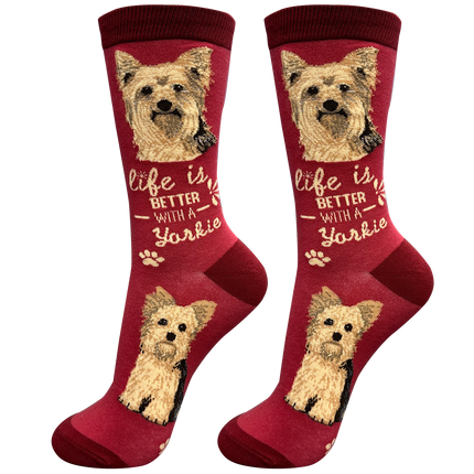 Yorkie Dog Socks Unisex