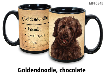 Goldendoodle Chocolate Mug Coffee Cup