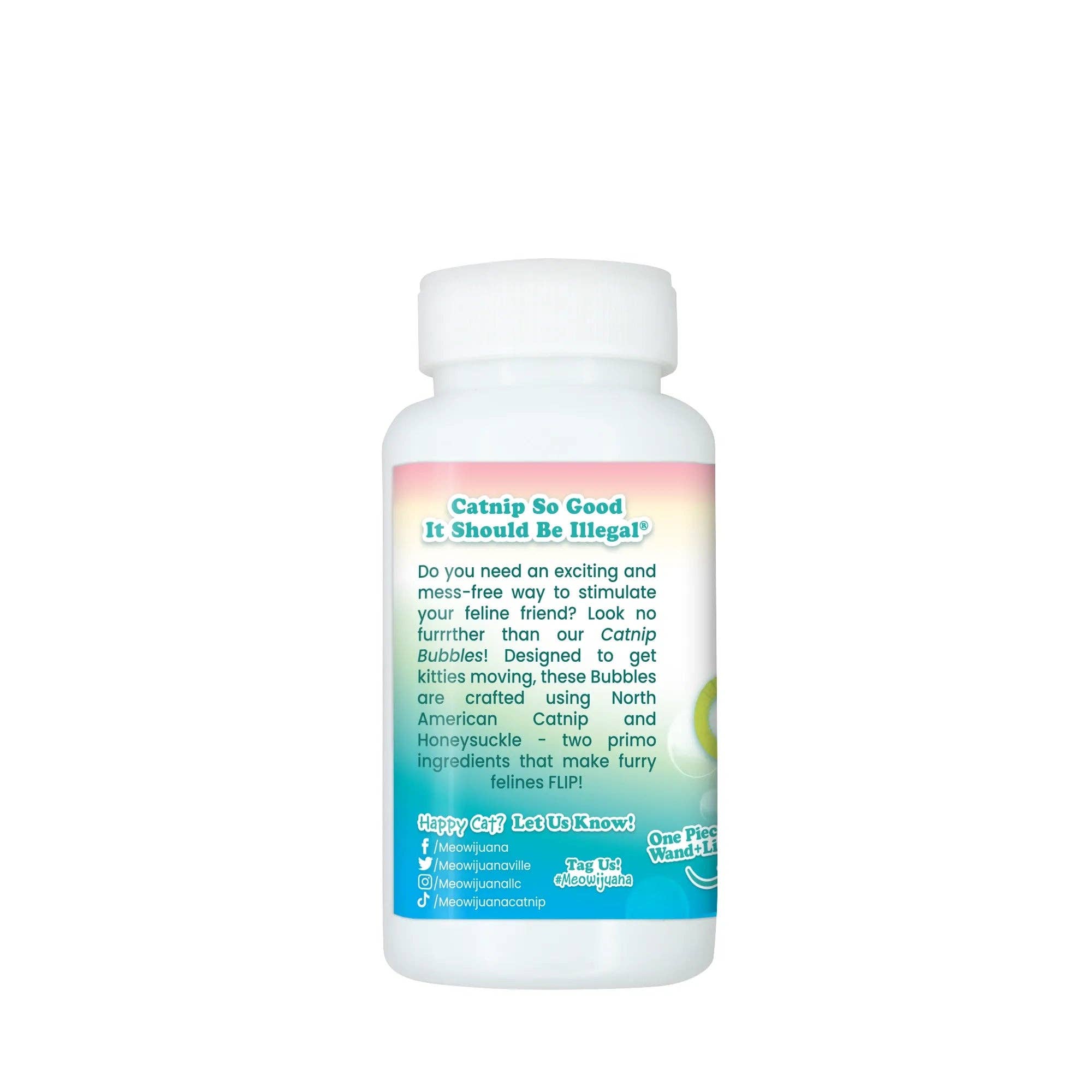 Meowijuana® Catnip & Honeysuckle Bubbles