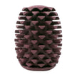 Dog Toy Pinecone Purple  Natural Rubber Toy