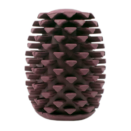 Dog Toy Pinecone Purple  Natural Rubber Toy