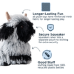 Dog Toy Highland Sheep With Squeaker Plush Toy