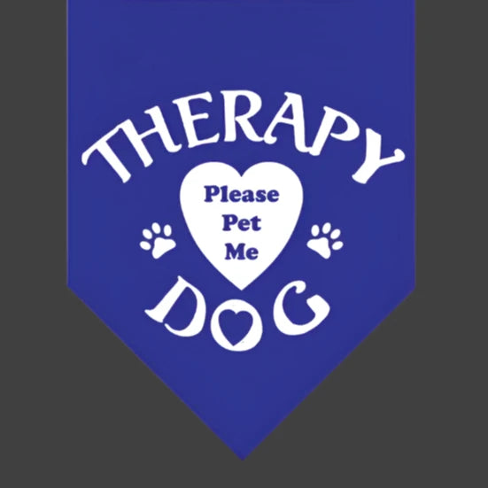 Therapy Dog Bandana