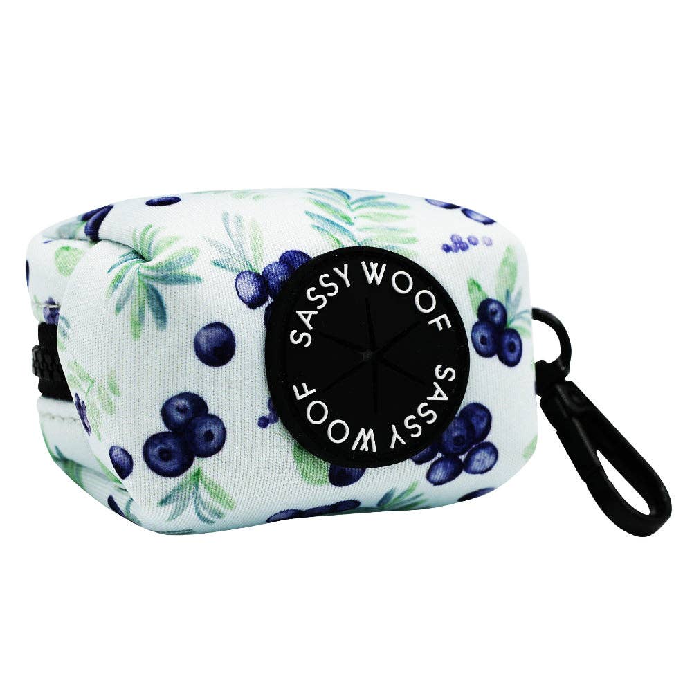 Dog Waste Bag Holder Berry Sassy Fruits With Clasp