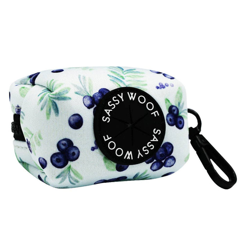 Dog Waste Bag Holder Berry Sassy Fruits With Clasp