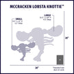 McCracken Lobsta™ Knottie® Plush Dog Toy