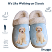 Golden Doodle Dog Pet Lovers Snuggs Comfy Slippers