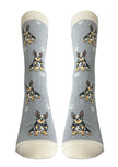 Australian Cattle Socks - Fun Novelty Crew Socks - Unisex