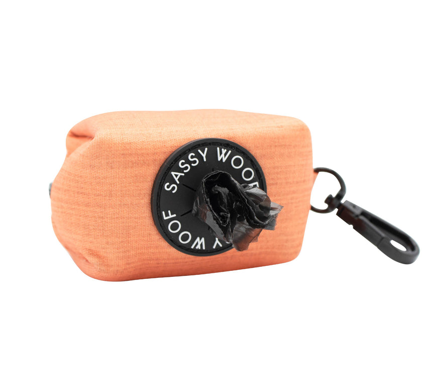 Dog Waste Bag Holder Apple Cider With Clasp