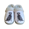 Labrador Black Dog Black Lab Pet Lovers Comfy Snuggs Slippers