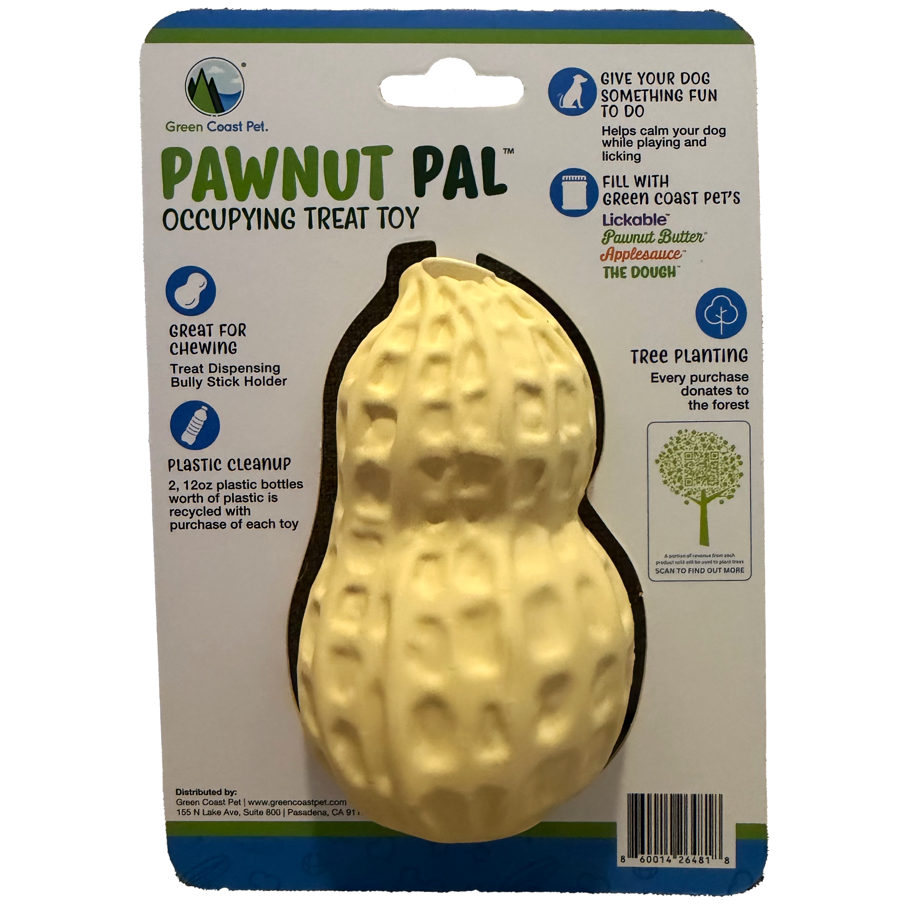 Pawnut Pal Peanut Filling Toy Large |Pet Treat Filling Toy|