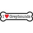 Greyhound - Bone Shaped Magnet