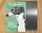 Greyhound (Grey & White) -UD Metal Sign