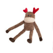 ZippyPaws Holiday Crinkle Reindeer Small