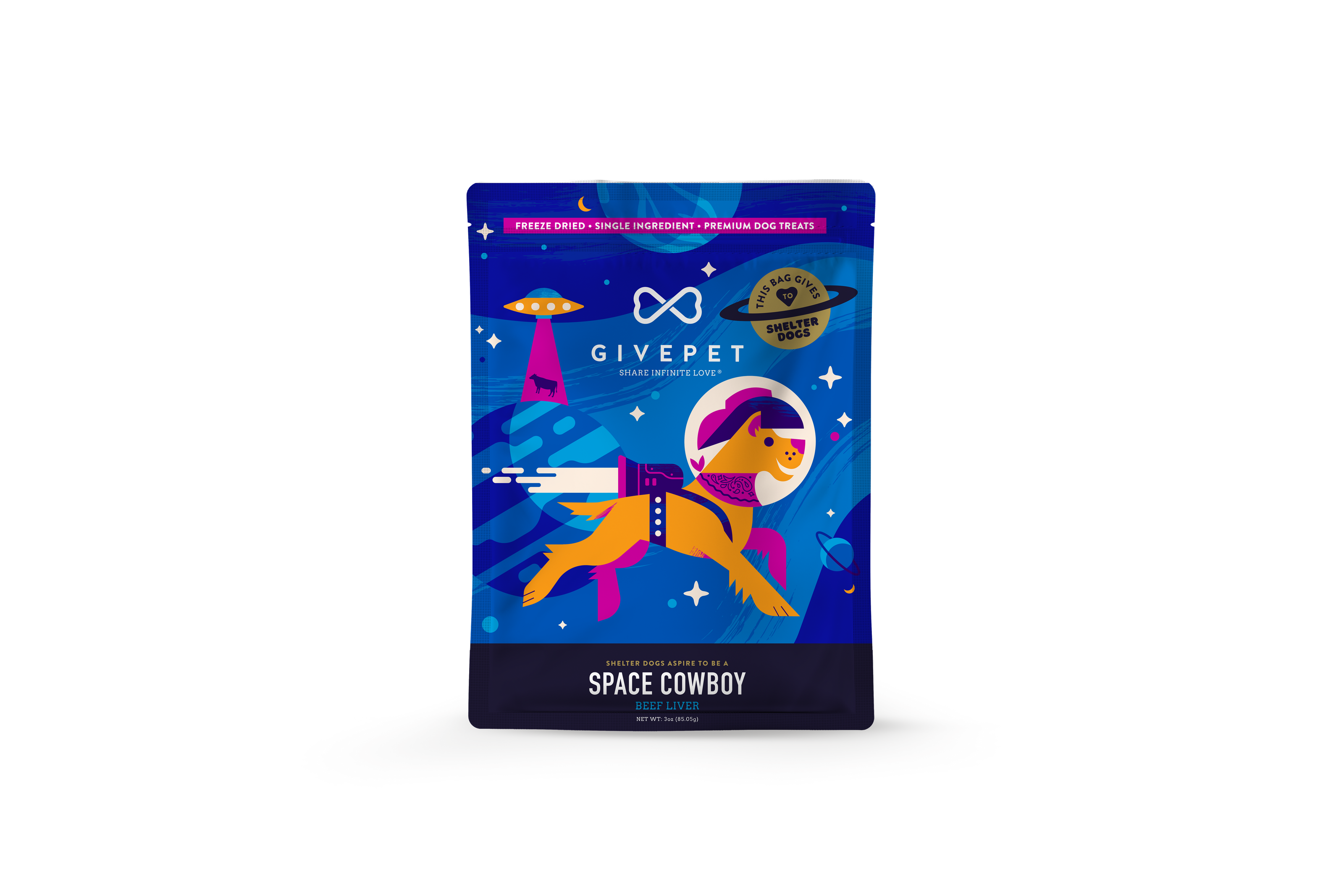 Space Cowboy Freeze-Dried Pet Treats