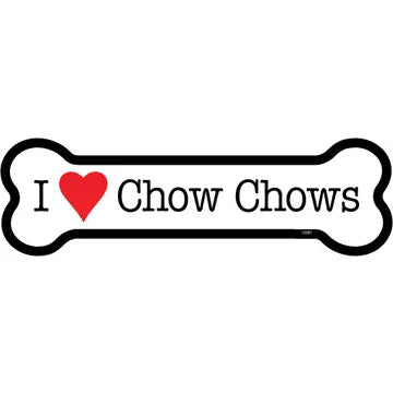 Chow Chow - Bone Shaped Magnet