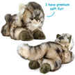 Ricky The Maine Coon | 16 Inch Stuffed Animal Plush | By TigerHart Toys