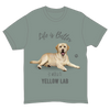 Labrador Yellow Dog Tee Shirt Unisex