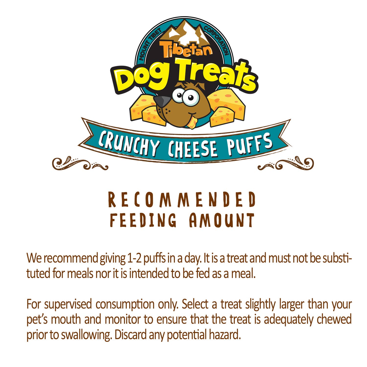 Tibetan Dog Chew - Crunchy Cheese Puffs