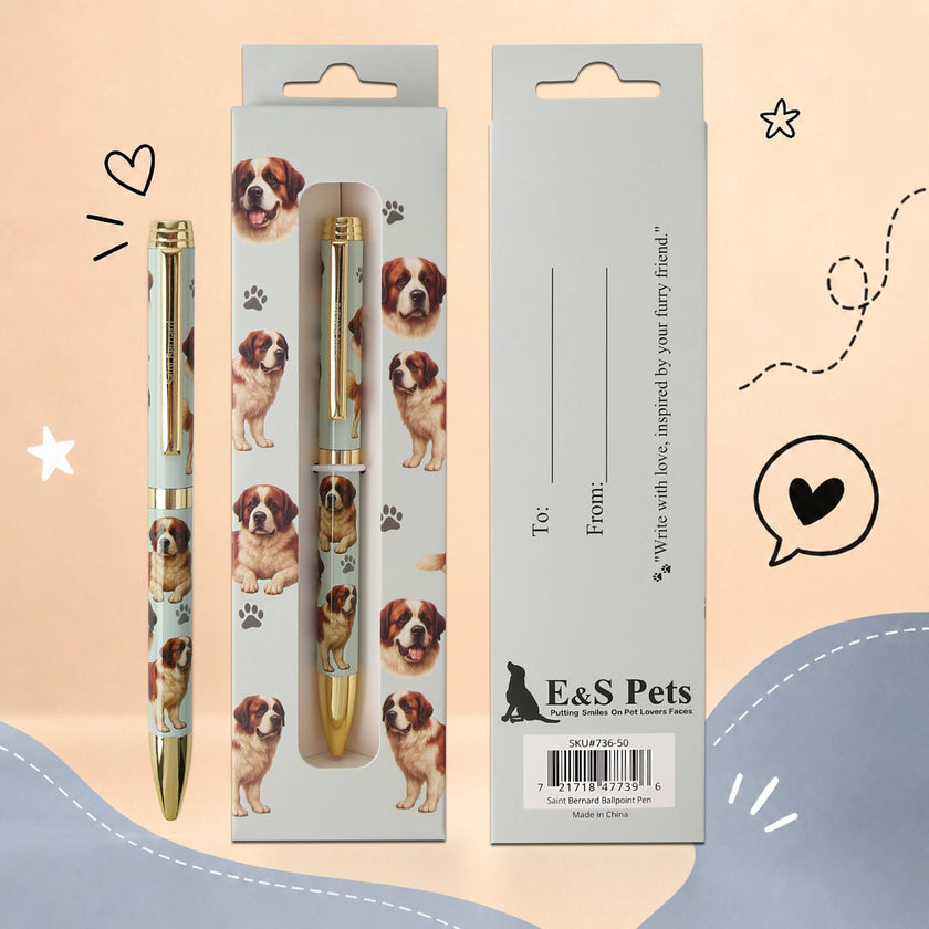 Saint Bernard Pet Lover Ballpoint Pen