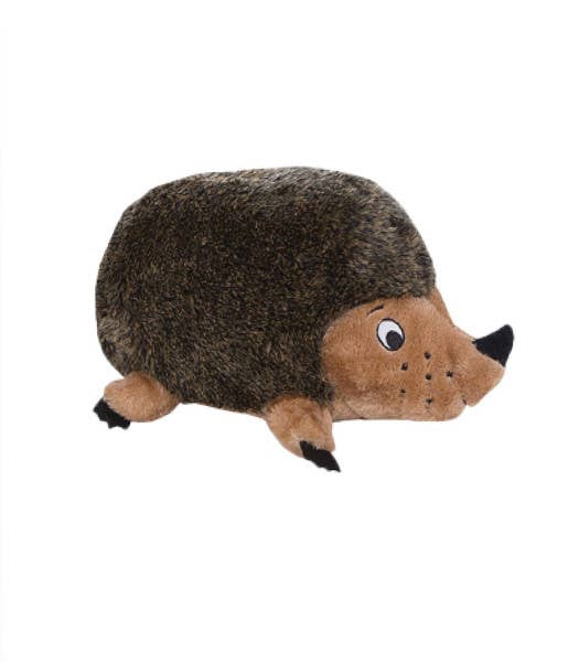 Outward Hound Hedgehogz Brown Plush Dog Toy Small