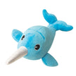 SnugArooz Baby Nikki the Narwhal Plush Dog Toy 5