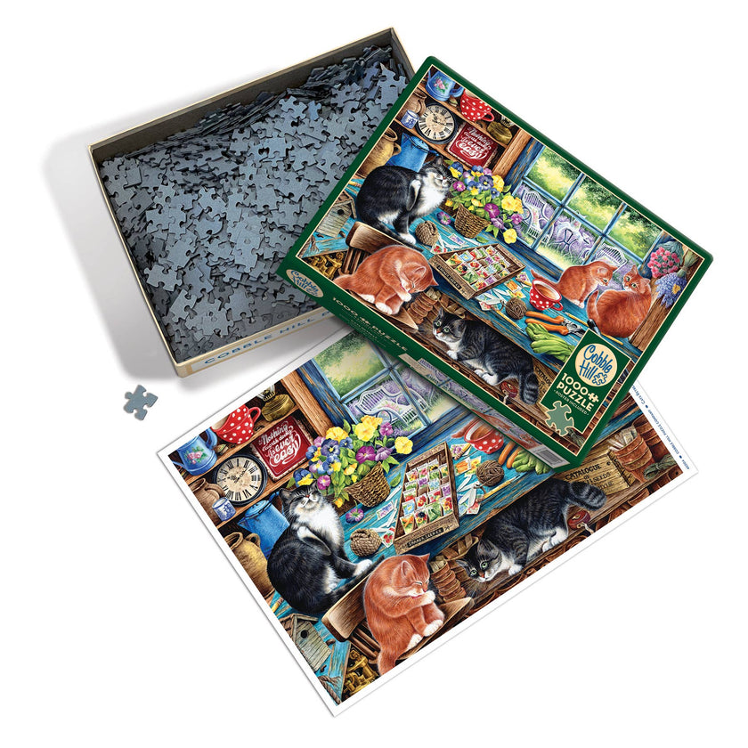 Cats Retreat 1000pc puzzle