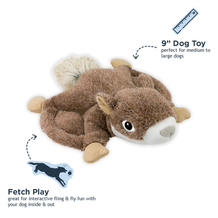 Tall Tails Squirrel Fling and Fetch Toy for Dogs