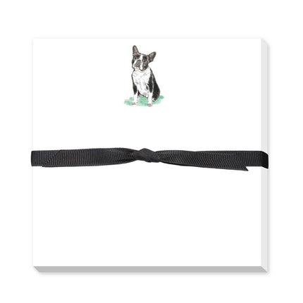 Boston Terrier Memo Notepad