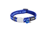 Cat Collar Cosmos Dark Blue 12mm