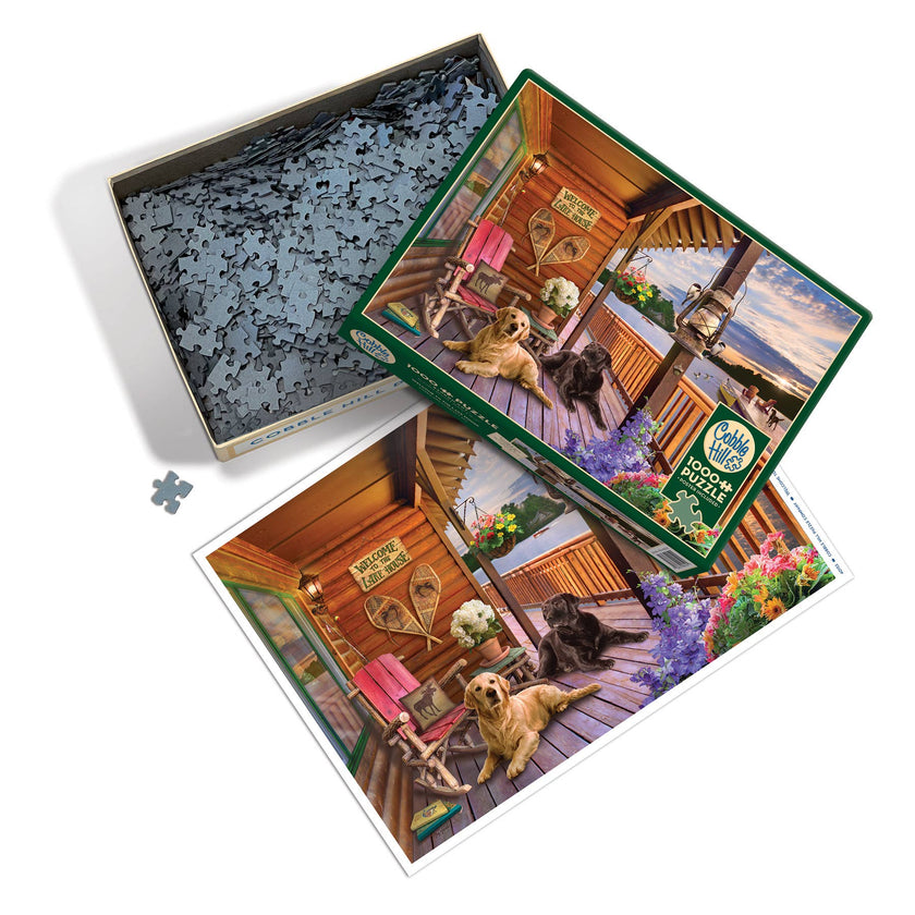 Welcome to the Lake House 1000pc puzzle