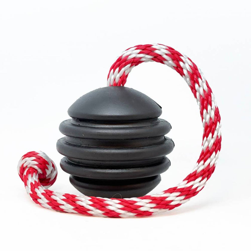 SP Magnum Black Stars and Stripes Ultra-Durable Rubber Dog Chew